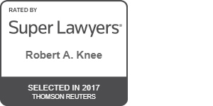 Robert Knee Super Lawyers 2017 badge